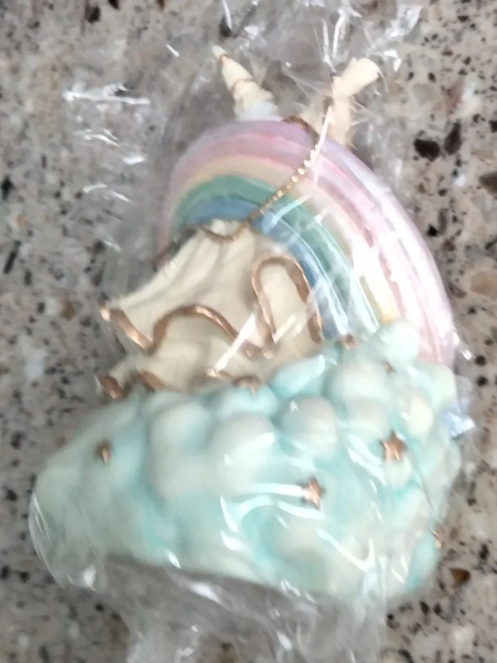 NIB Marjorie Sarnat Wizard & Rainbow Castle Ornament